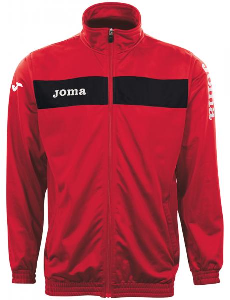 ACADEMY POLYFLEECE 235 GR JACKET RED-BLACK