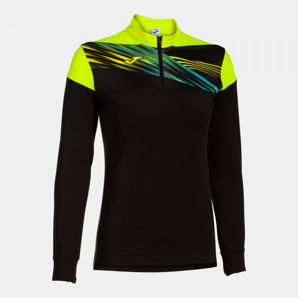 ELITE X SWEATSHIRT BLACK FLUOR YELLOW