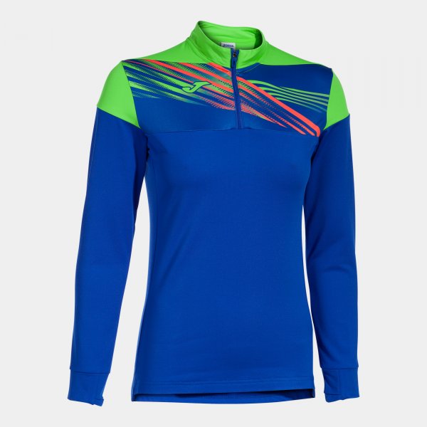 ELITE X SWEATSHIRT ROYAL FLUOR GREEN