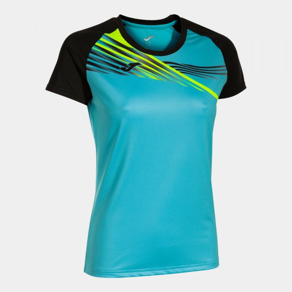 ELITE X SHORT SLEEVE T-SHIRT FLUOR TURQUOISE BLACK