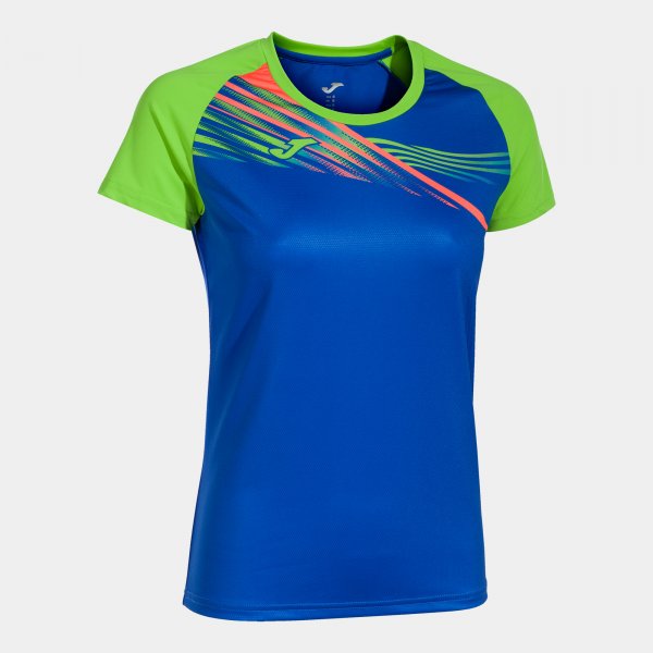 ELITE X SHORT SLEEVE T-SHIRT ROYAL FLUOR GREEN