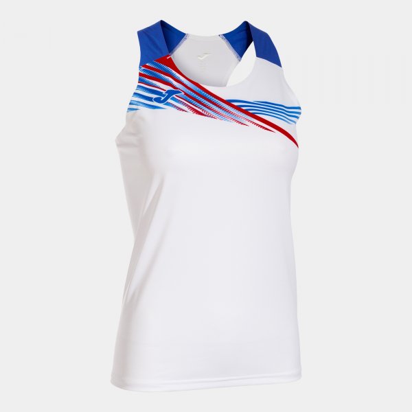 ELITE X TANK TOP WHITE ROYAL