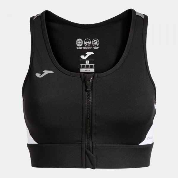 R-NIGHT SPORT BRA BLACK WHITE