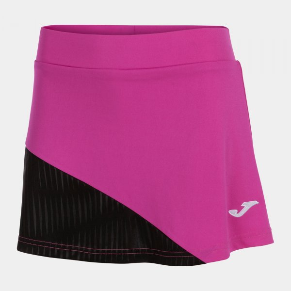 MONTREAL SKIRT FLUOR PINK BLACK