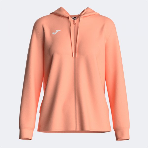 SCULPTURE II ZIP-UP HOODIE ORANGE