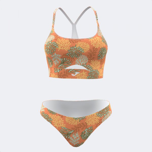 SANTA MÓNICA II BIKINI ORANGE KHAKI