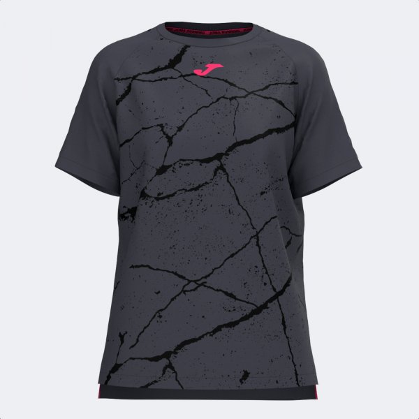 R-NIGHT SHORT SLEEVE T-SHIRT DARK GRAY BLACK