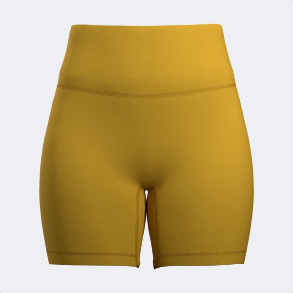 INDOOR GYM SHORT TIGHTS YELLOW