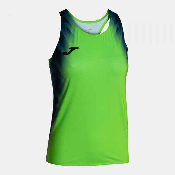 ELITE XI TANK TOP FLUOR GREEN NAVY