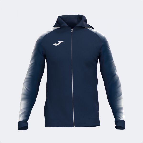 ELITE XI ZIP-UP HOODIE NAVY WHITE