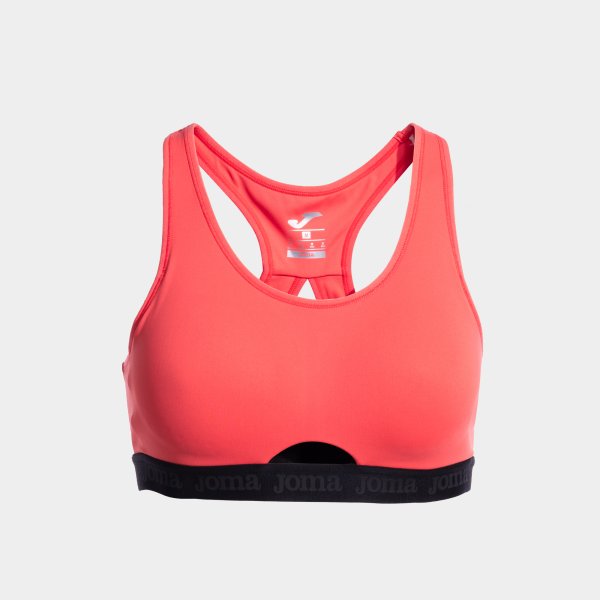 R-CITY ICONIC SPORT BRA CORAL