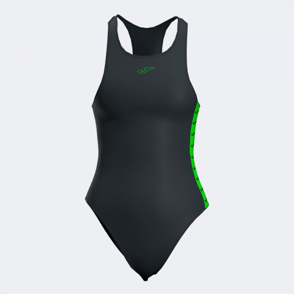 SPLASH SWIMSUIT BLACK FLUOR GREEN