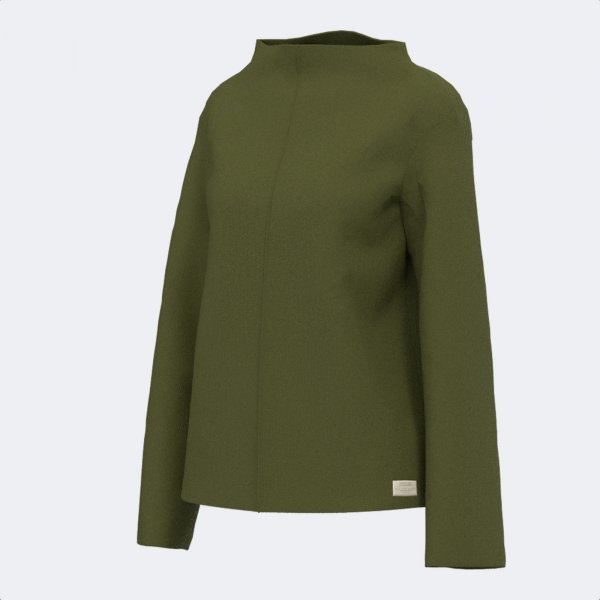 MIMETIC SWEATSHIRT GREEN