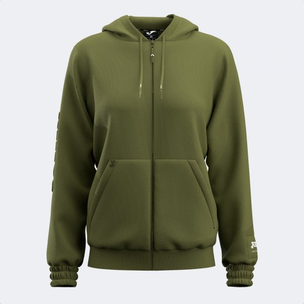 URBAN STREET ZIP-UP HOODIE GREEN