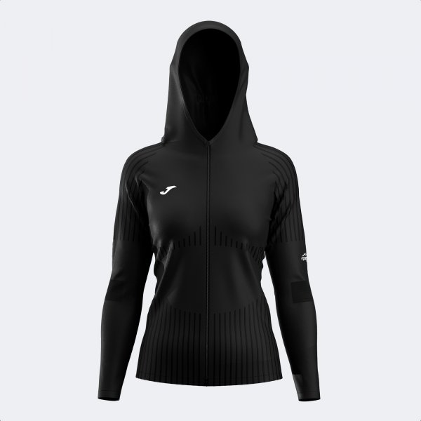 R-TRAIL NATURE ZIP-UP HOODIE BLACK