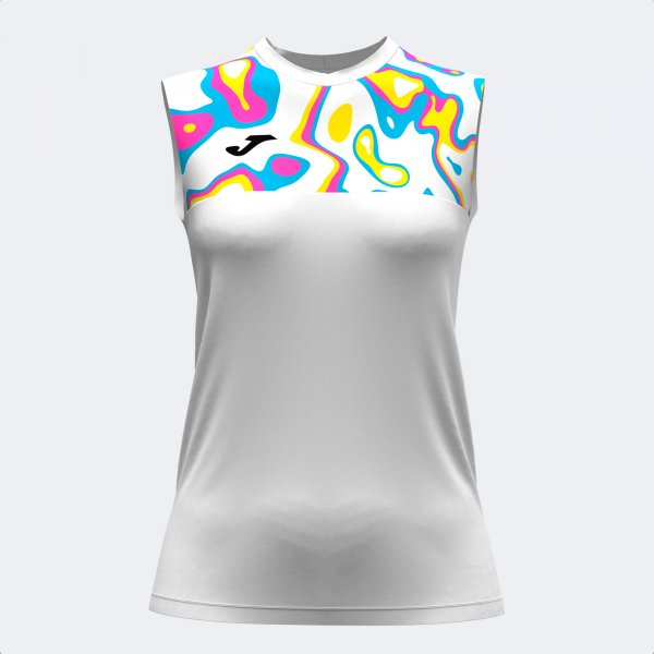 TORNEO CAPSULE SLEEVELESS SHIRT WHITE