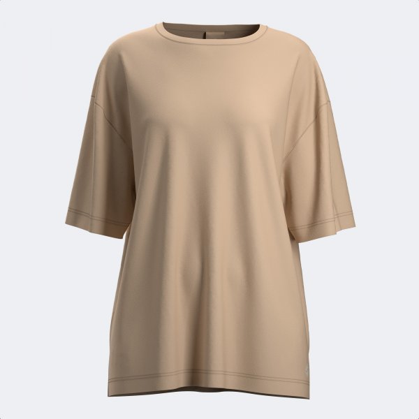 BREATH SHORT SLEEVE T-SHIRT BEIGE