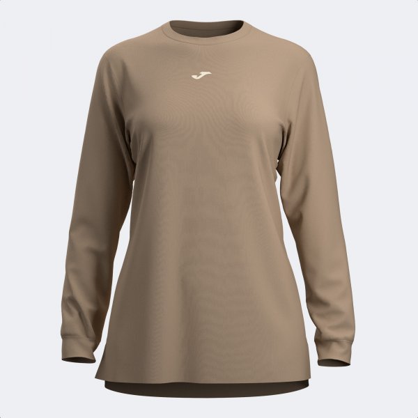 BREATH LONG SLEEVE T-SHIRT BEIGE