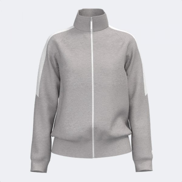 CORE FULL ZIP SWEATSHIRT MELANGE GRAY