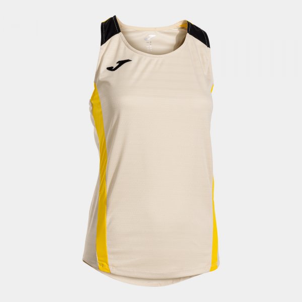 MONTREAL SLEEVELESS SHIRT BEIGE YELLOW