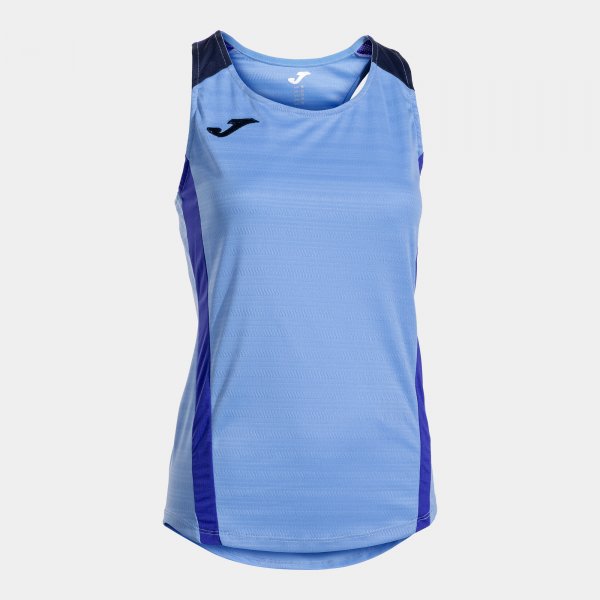 MONTREAL SLEEVELESS SHIRT SKY BLUE DARK NAVY