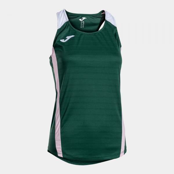 MONTREAL SLEEVELESS SHIRT GREEN PINK