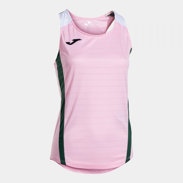 MONTREAL SLEEVELESS SHIRT PINK GREEN