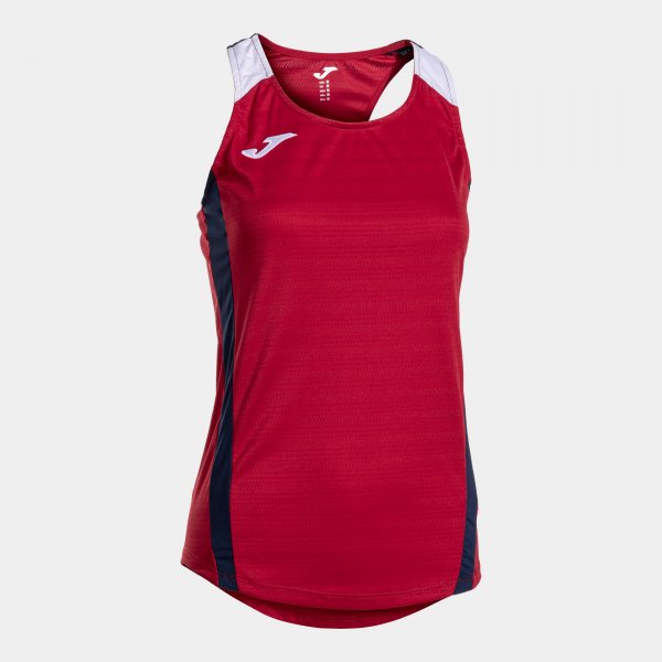 MONTREAL SLEEVELESS SHIRT RED DARK NAVY