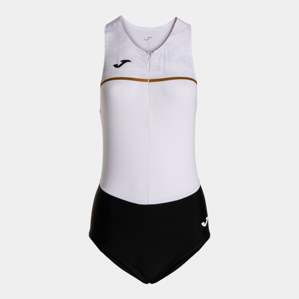 RECORD III BODYSUIT WHITE BLACK