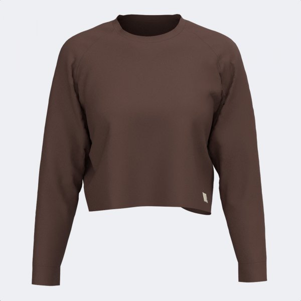 MIMETIC SWEATSHIRT BROWN