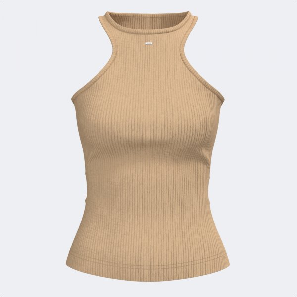 MIMETIC TANK TOP BROWN
