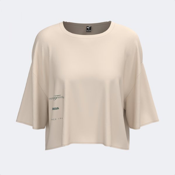 MIMETIC SHORT SLEEVE T-SHIRT BEIGE