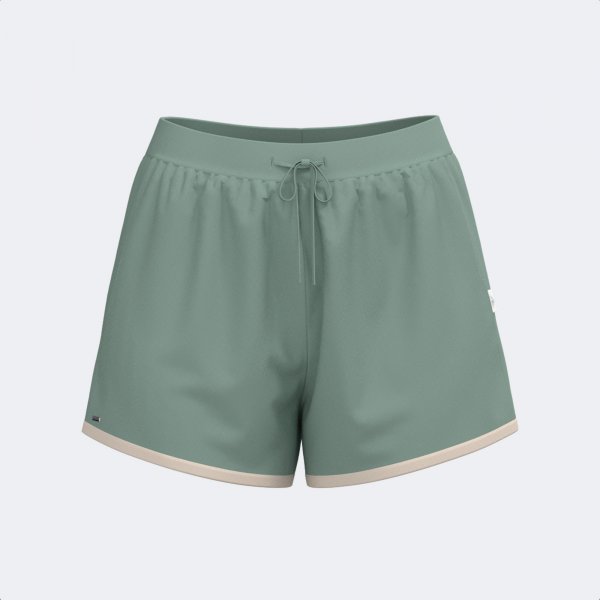 MIMETIC SHORT GREEN BEIGE