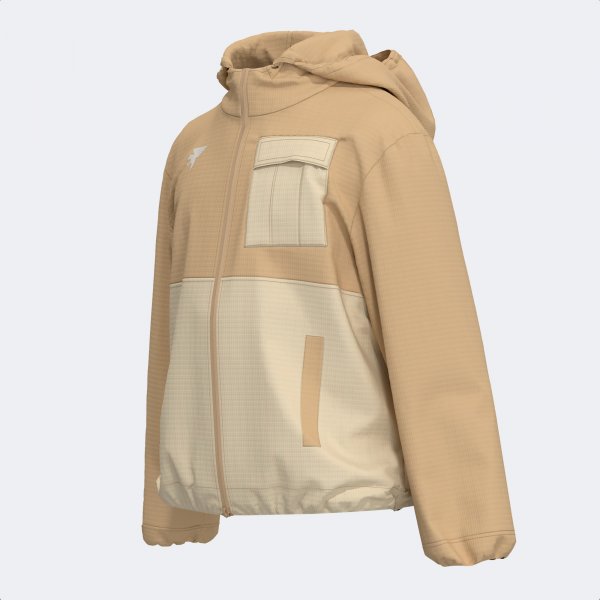 EXPLORER BALCANES ZIP-UP HOODIE BROWN