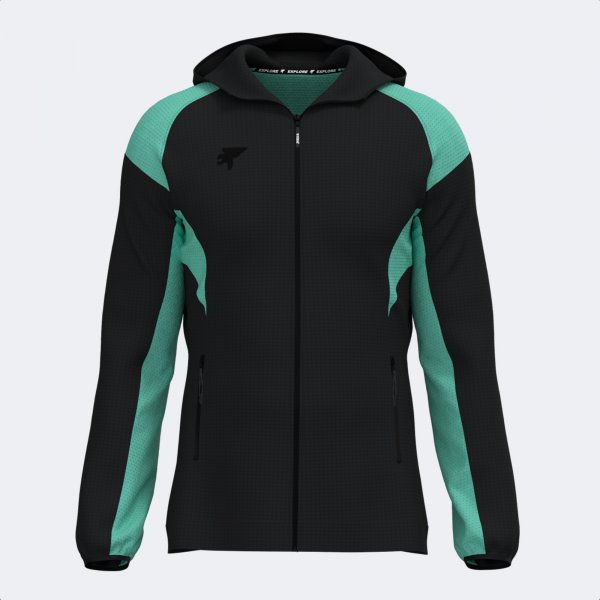 EXPLORER DEVA ZIP-UP HOODIE BLACK