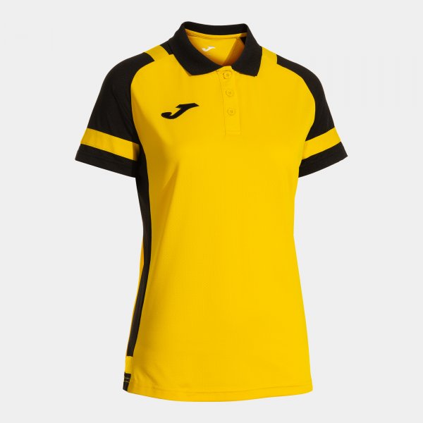 LIDER SHORT SLEEVE POLO YELLOW BLACK