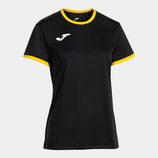 COMBI PREMIUM SHORT SLEEVE T-SHIRT BLACK YELLOW