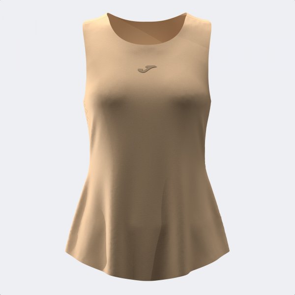 RESORT SLEEVELESS SHIRT BROWN