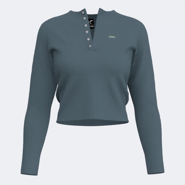 MIMETIC LONG SLEEVE T-SHIRT BLUE