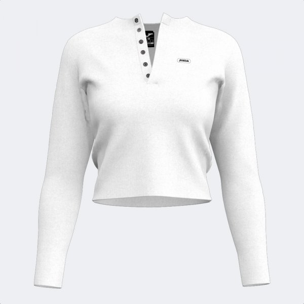 MIMETIC LONG SLEEVE T-SHIRT WHITE