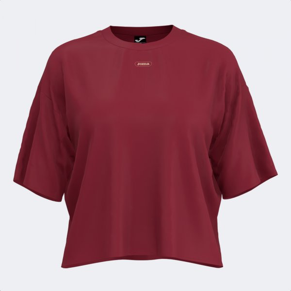 MIMETIC SHORT SLEEVE T-SHIRT DARK RED