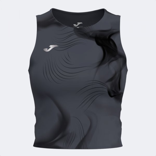 R-NIGHT SLEEVELESS SHIRT BLACK