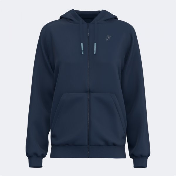 URBAN AESTHETICS ZIP-UP HOODIE NAVY BLUE