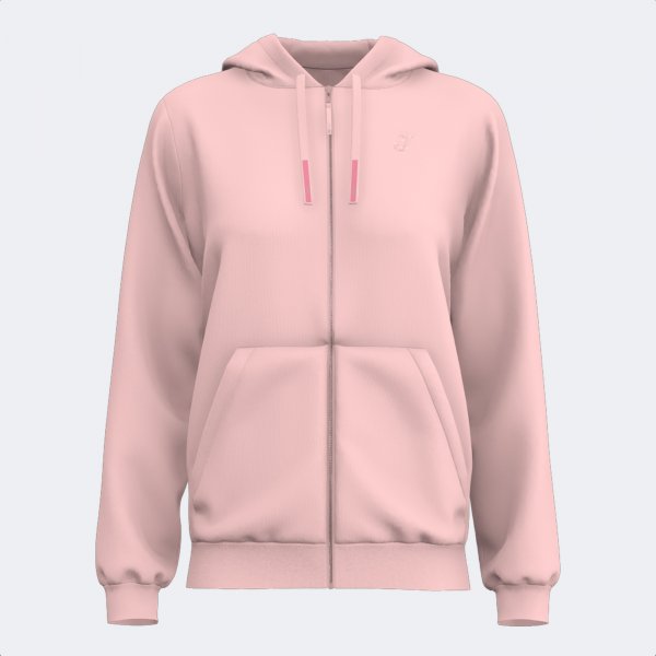 URBAN AESTHETICS ZIP-UP HOODIE PINK