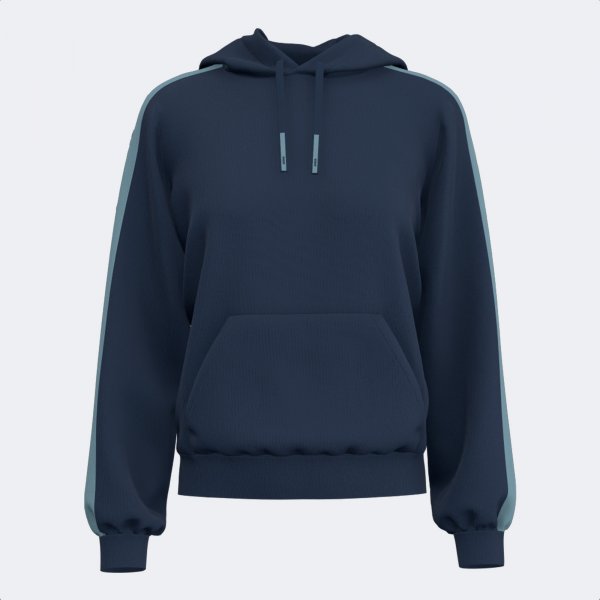 URBAN AESTHETICS HOODIE NAVY BLUE SKY BLUE