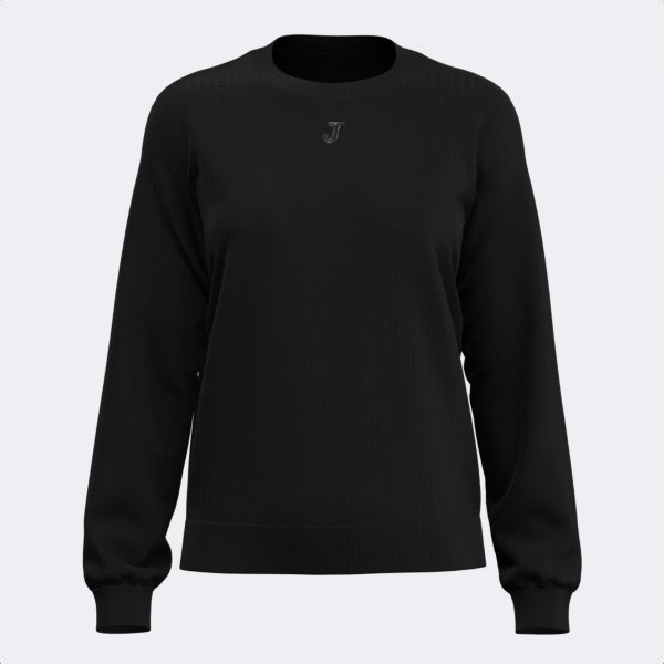 URBAN AESTHETICS LONG SLEEVE JUMPER BLACK