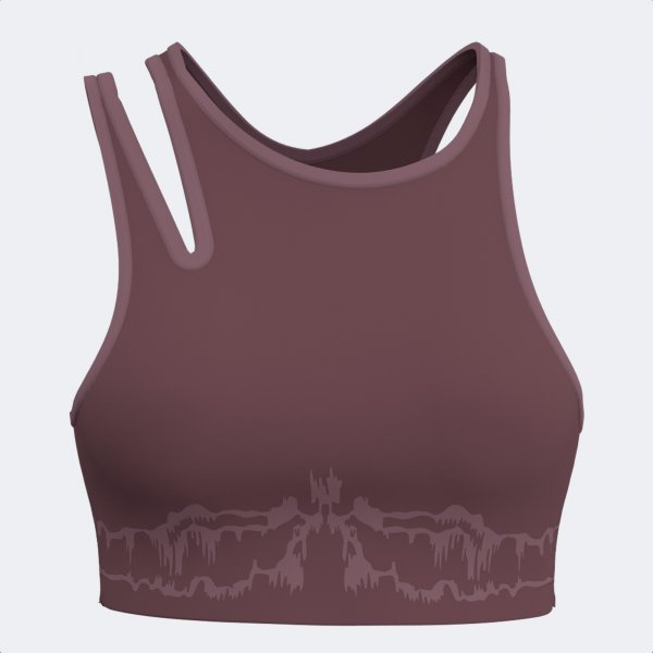 INDOOR GYM SPORT BRA BROWN