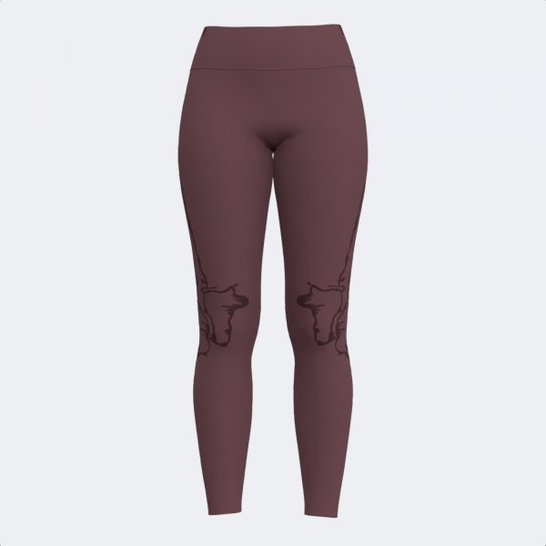 INDOOR GYM LONG TIGHTS BROWN