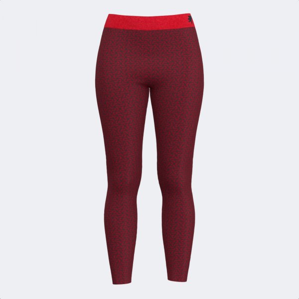 SNOW LONG TIGHTS RED