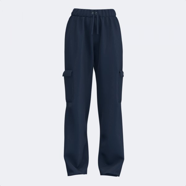 STEP LONG PANTS NAVY BLUE